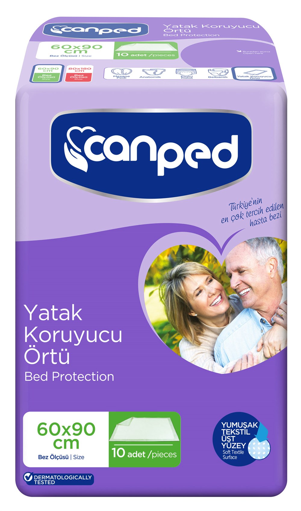 CANPED YATAK KORY.ÖRTÜ 60x90CM 10 AD