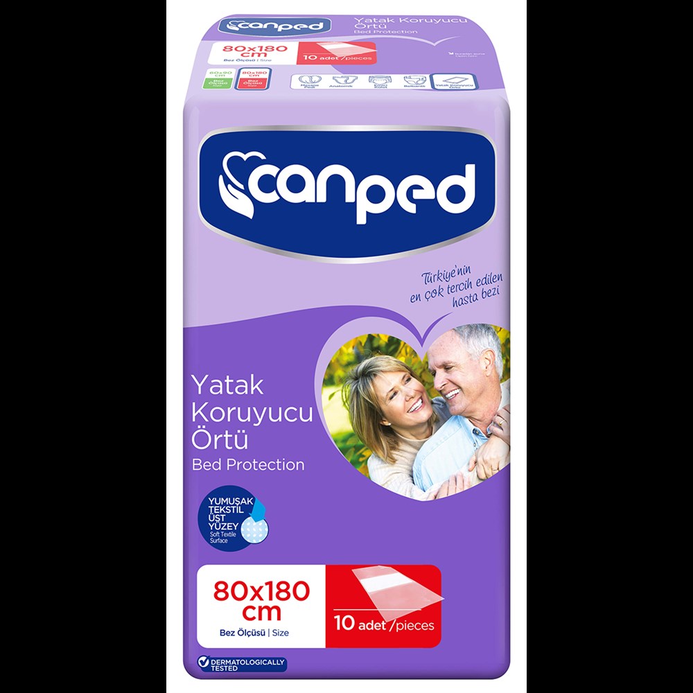 CANPED YATAK KORY.ÖRTÜ 80x180CM 10AD