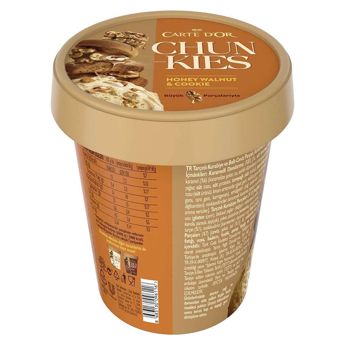 CARTEDOR CHUNKİES KARAMEL 430ML