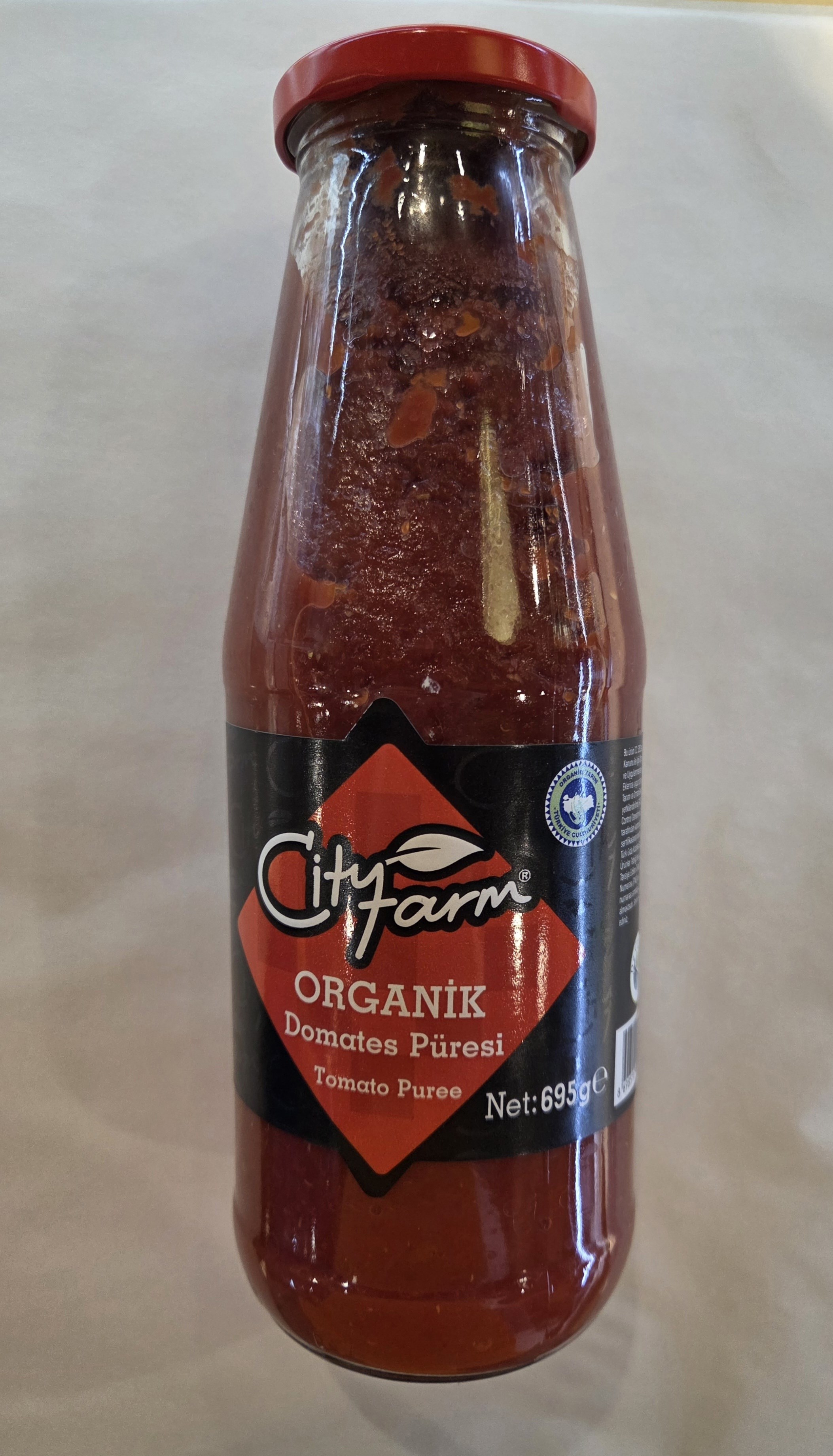 CİTY FARM ORG.DOMATES PÜRESİ 695GR