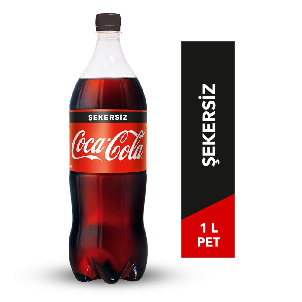 COCA COLA ZERO 1 LT.