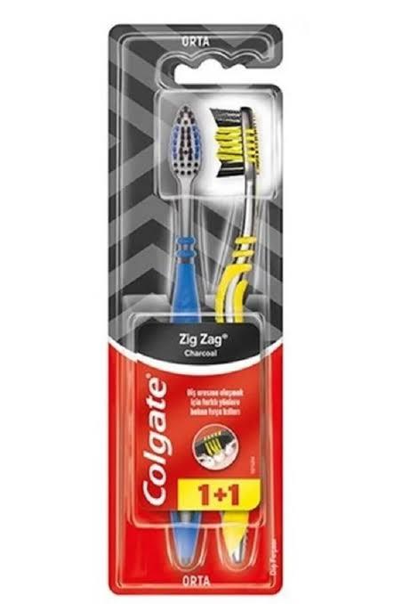 COLGATE ZİGZAG SİYAH FIRÇA 1+1