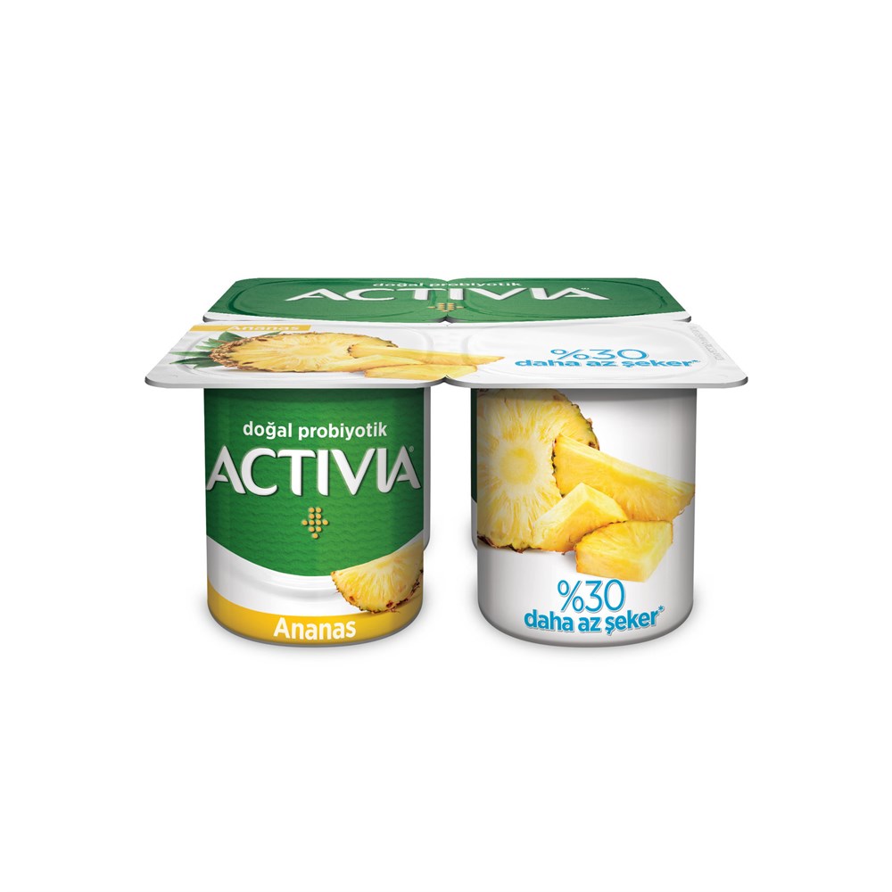DANONE ACTIVIA ANANAS 4 X 110 GR