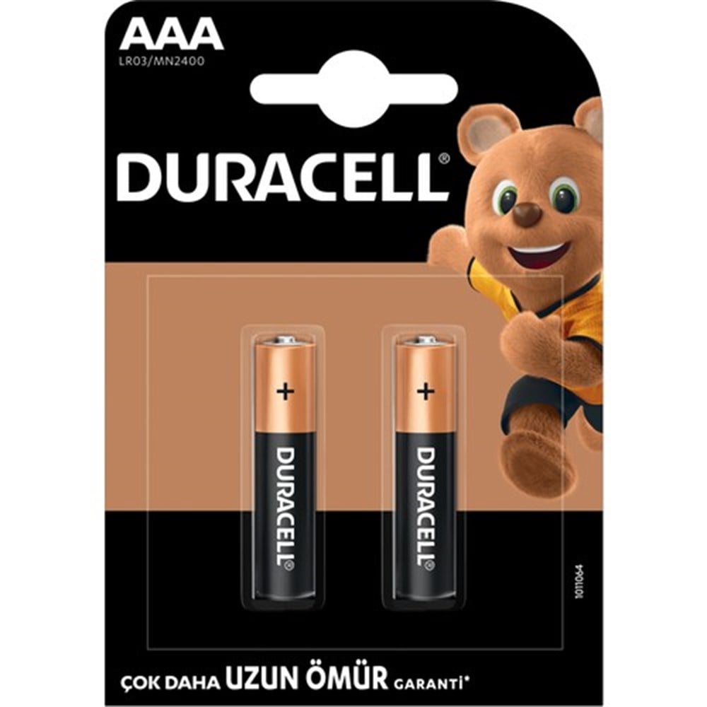 DURACELL İNCE PİL 2 Lİ