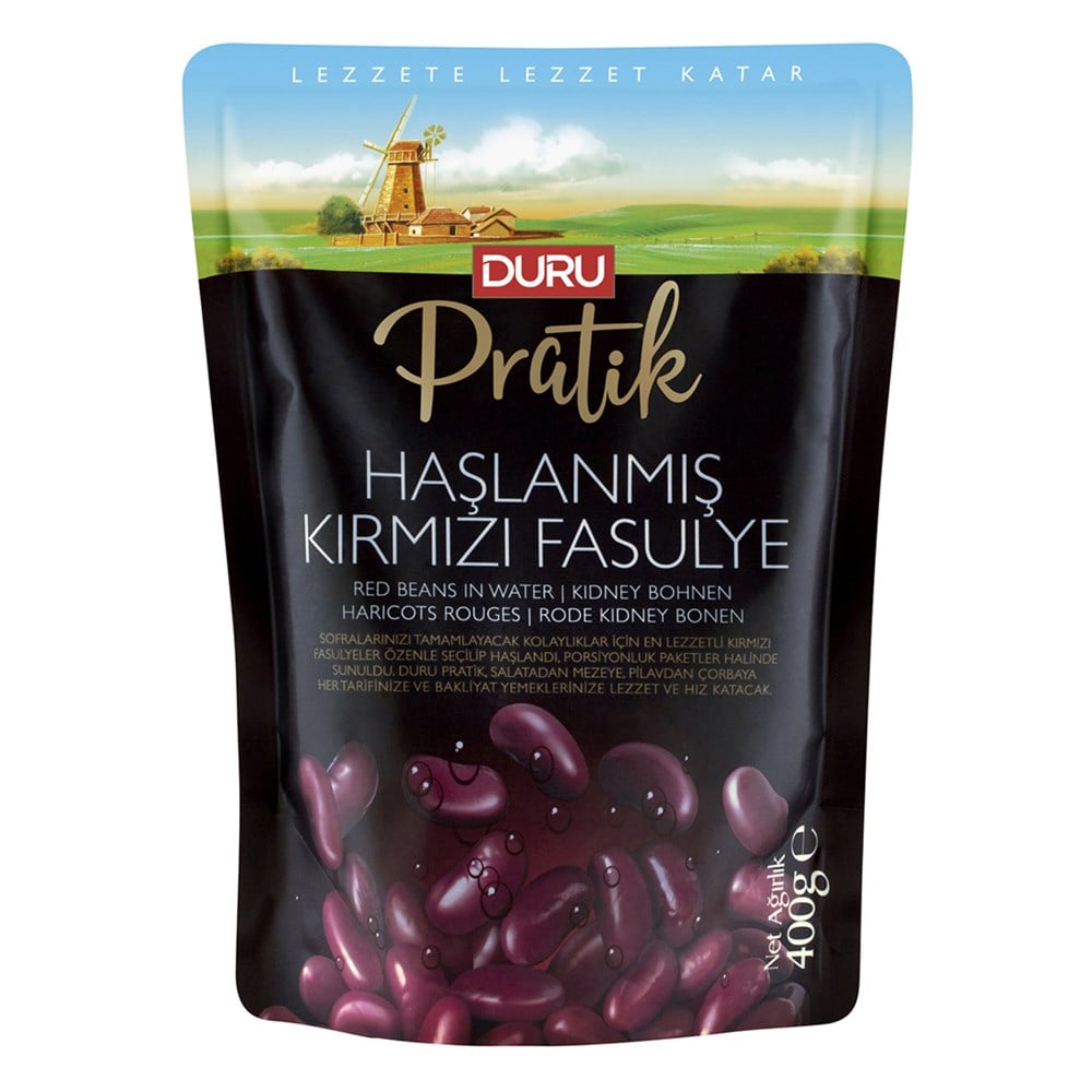DURU HAŞ.KIRMIZI FASULYE 400GR