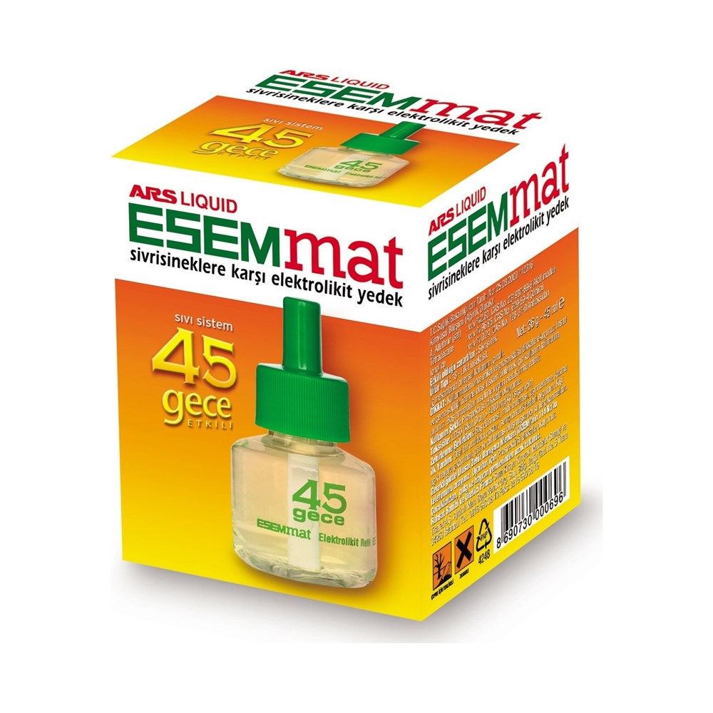 ESEMMAT ELEKTROLİKİD YEDEK 45GECE
