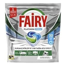 FAİRY PLATİNUM FRESH TABL.30 LU