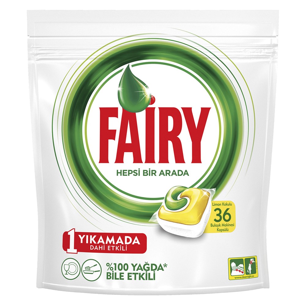 FAİRY H1A 36 LI LİMONLU TABL.