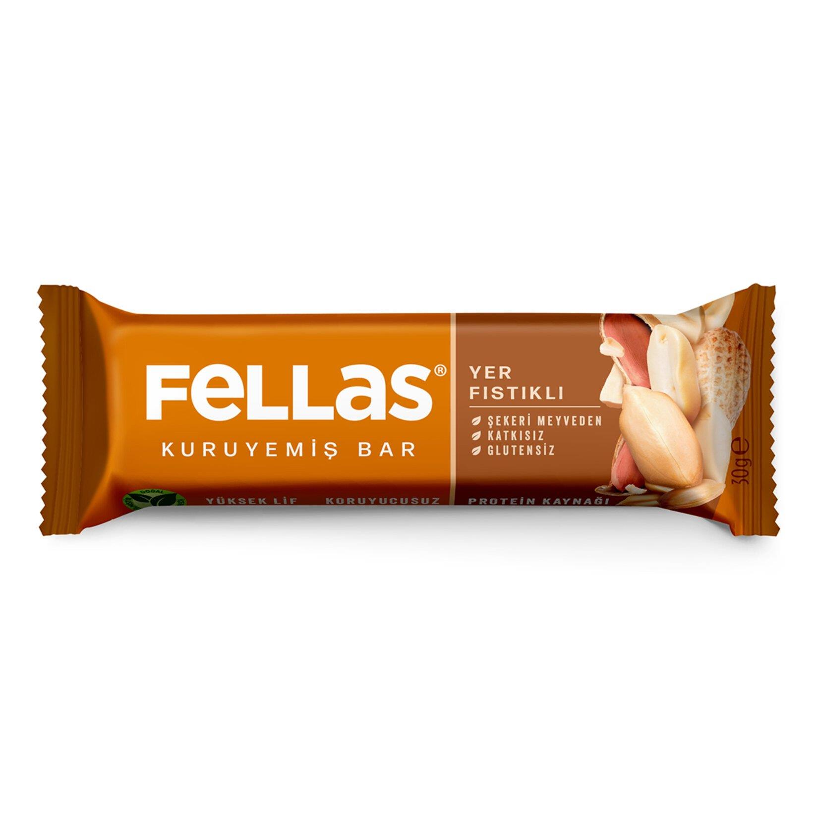 FELLAS YER FIST.KURUYEMİŞLİ BAR 30GR