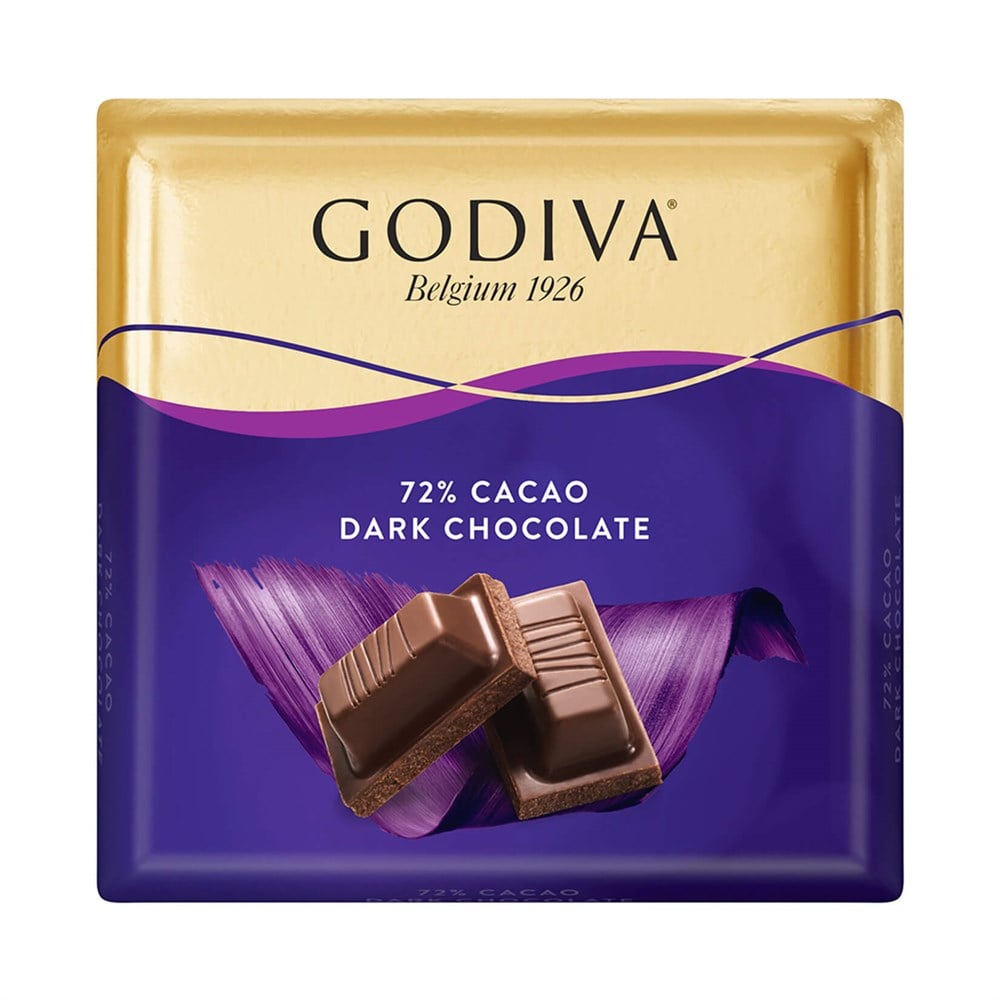 GODİVA KARE %72 BİTTER 60GR