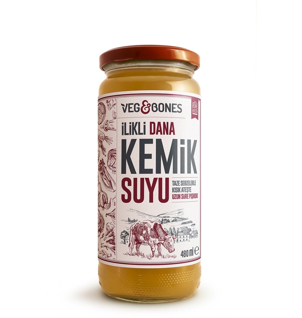 İLİKLİ KEMİK SUYU CAM 500ML