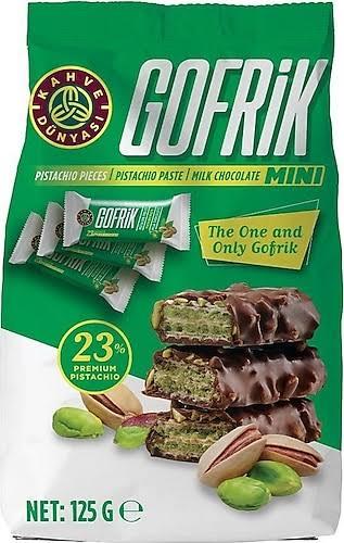 GOFRİK MİNİ FISTIKLI SÜTLÜ 10LU 125GR