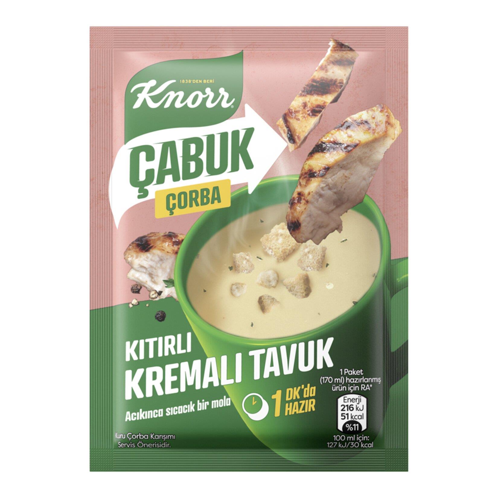 KNORR Ç.ÇORBA KITIR.KREMA.TAVUK 18GR.