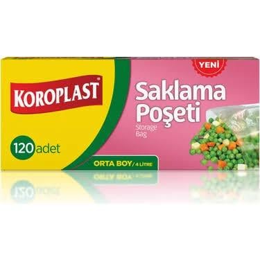 KOROPLAST SAKL.POŞET ORTA 120Lİ
