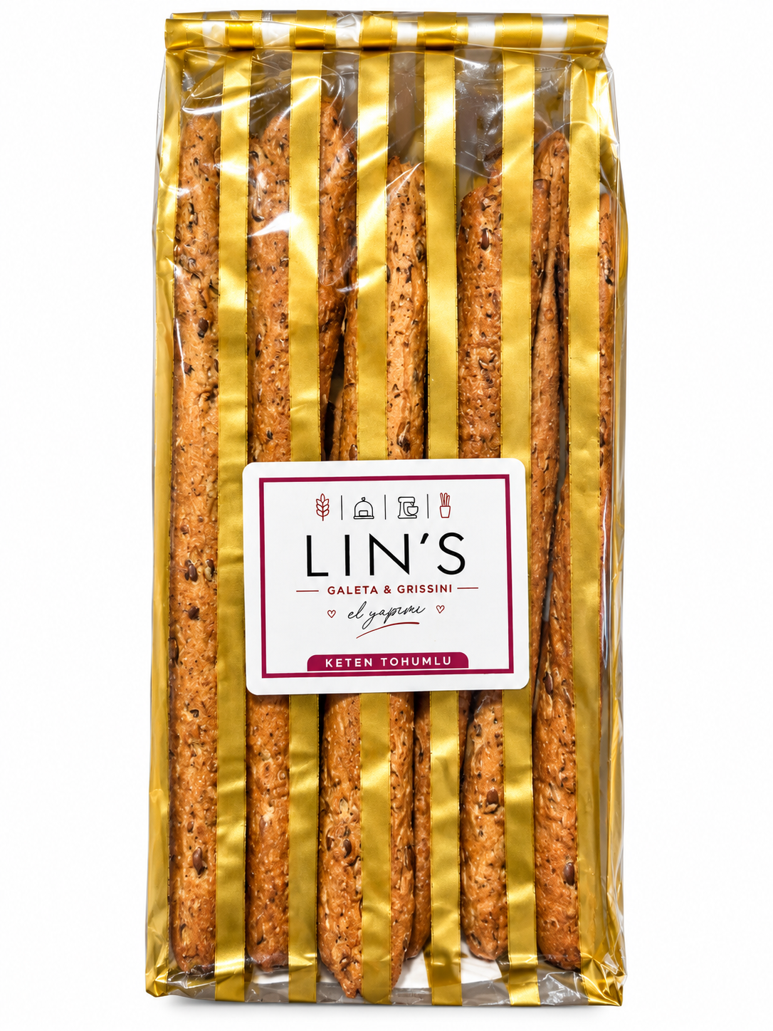 LİN'S TAM BUĞ.KETEN TOH.GALETA 200GR