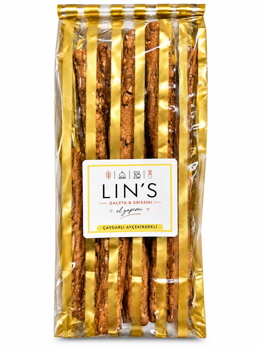 LİN'S TAM BUĞ.ÇAVDARLI GALETA 200GR.