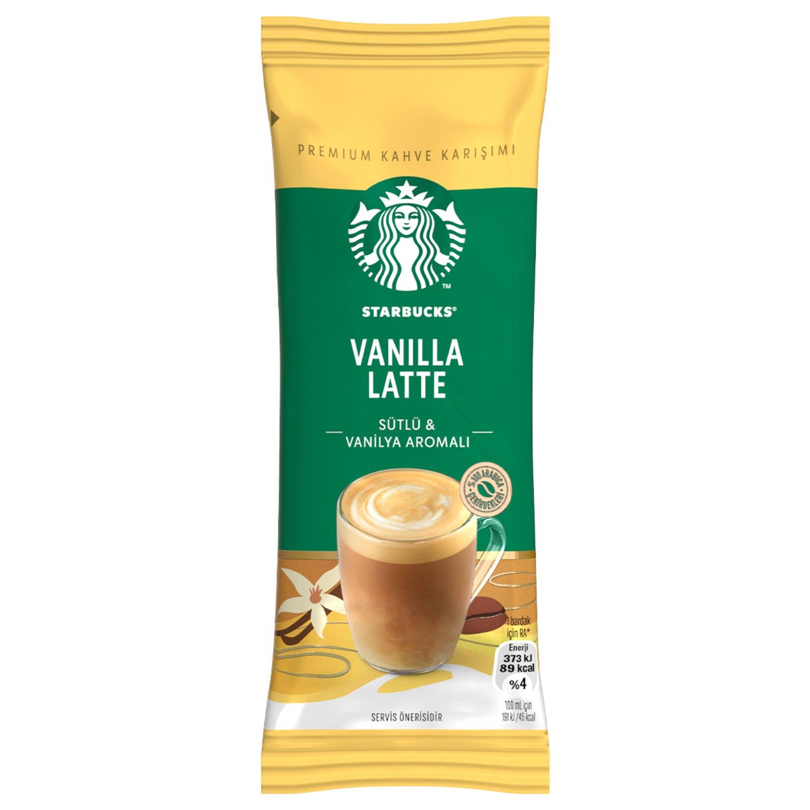 STARBUCKS VANİLYALATTE TOZ 21,5GR