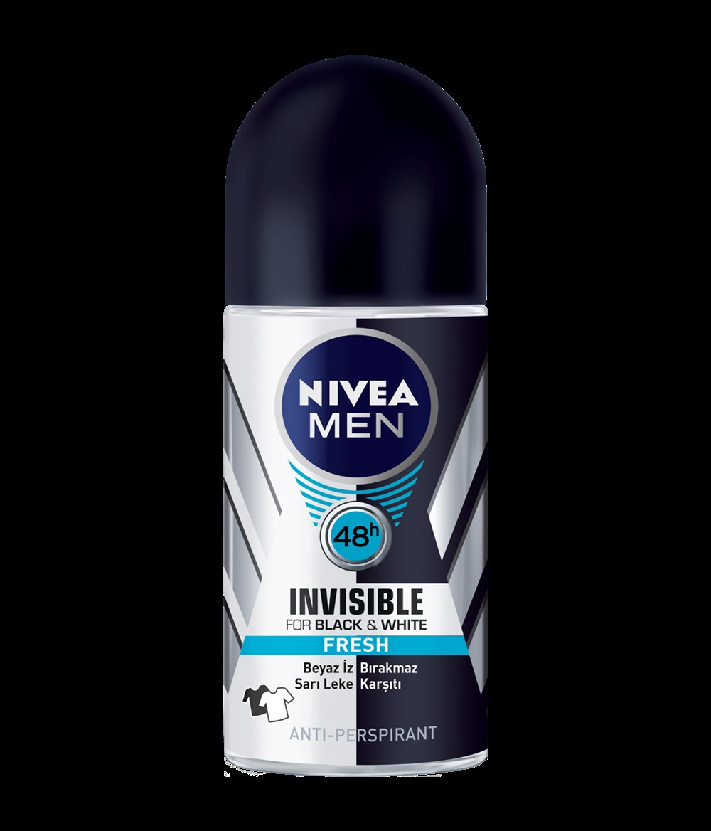 NIVEA ROLLON ERKEK BLCK & WHITE 50ML