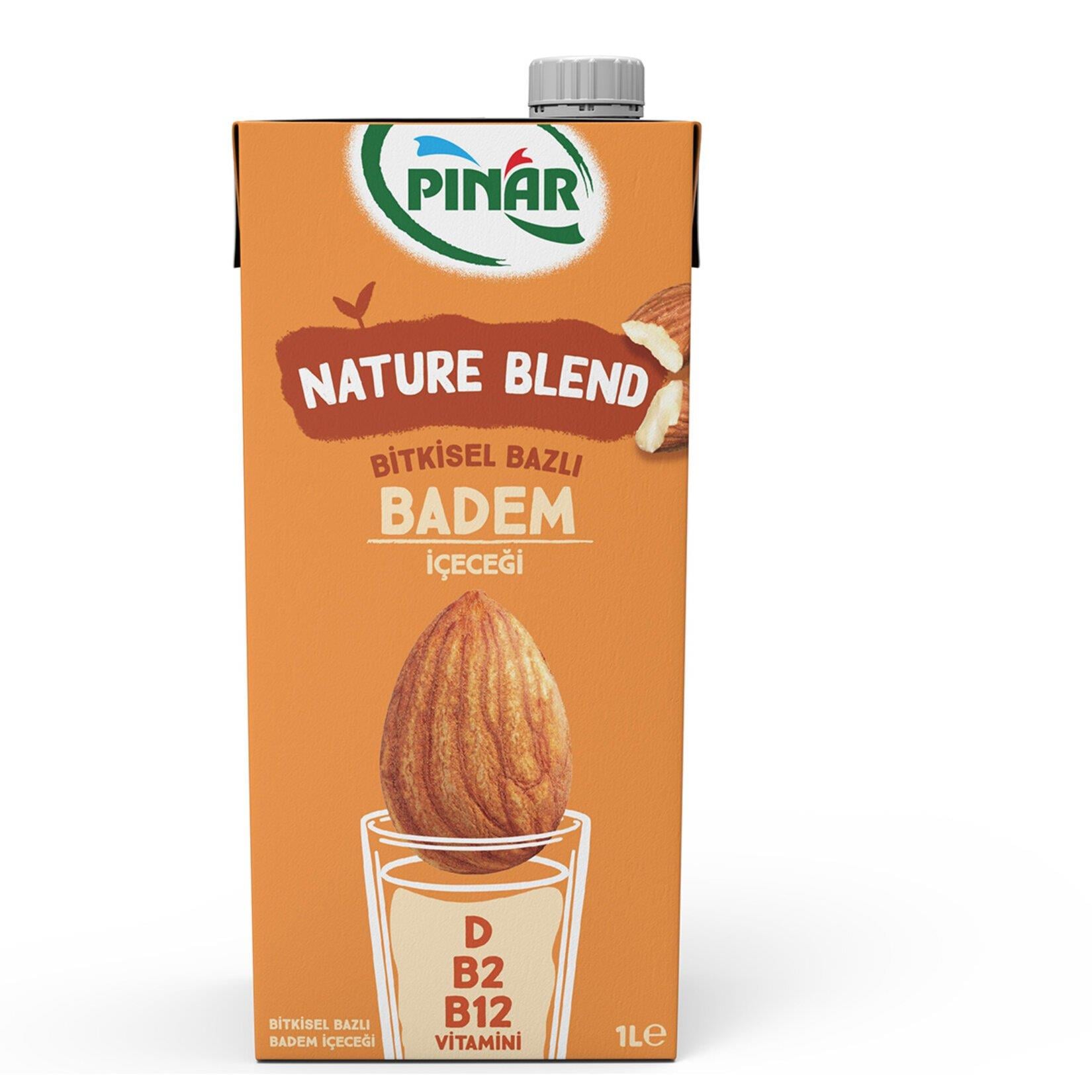 PINAR BADEMLİ BİTKİSEL İÇECEK 1 LT.