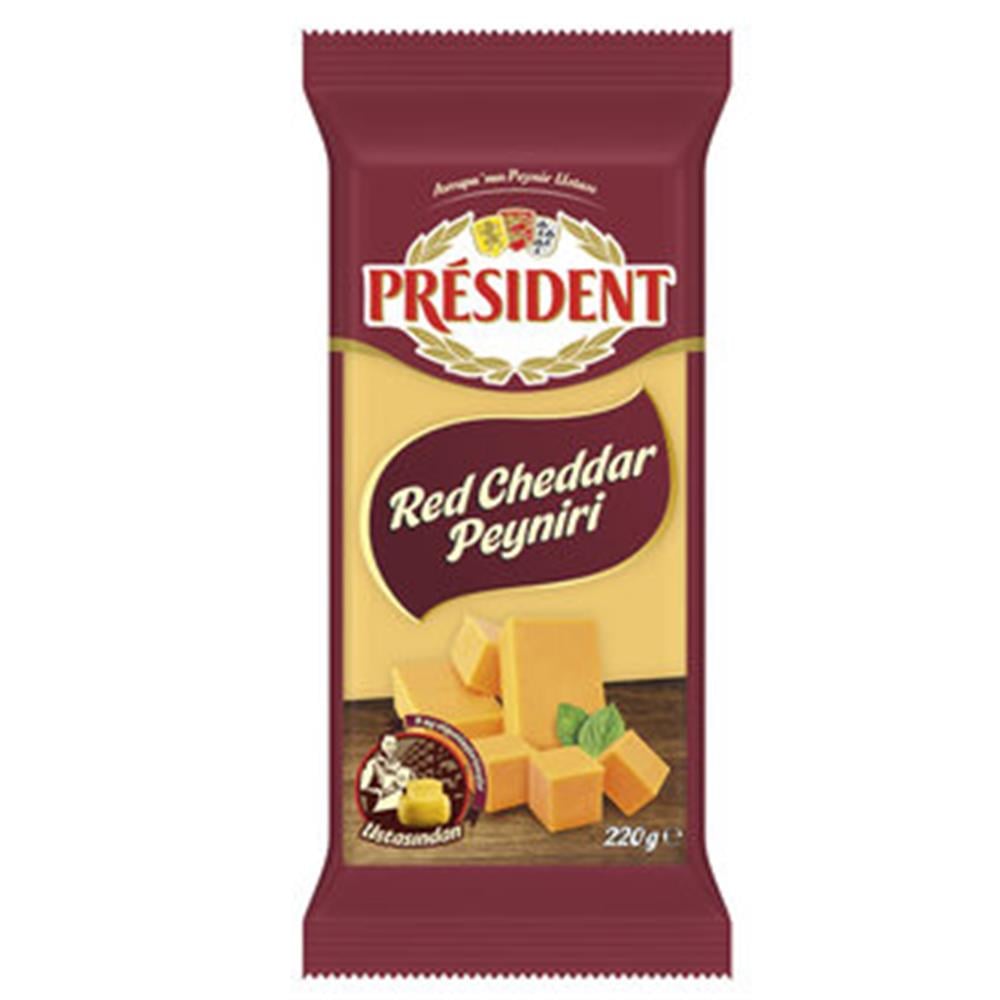 PRESİDENT RED CHEDDAR 220GR