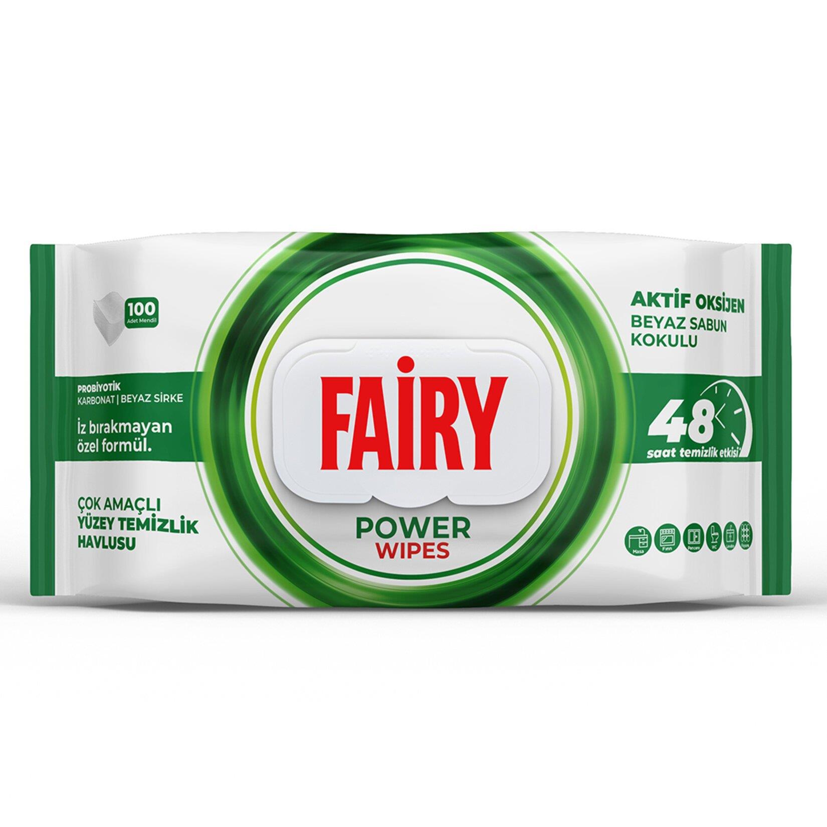FAİRY YÜZ.TEM.HAV.BEYAZ SAB.100LÜ