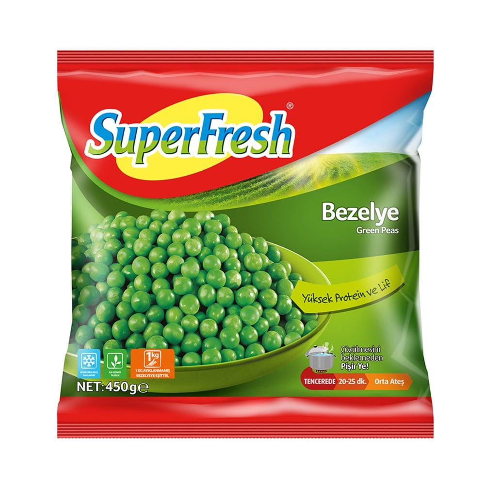 S.FRESH BEZELYE 450 GR.