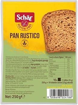 SCHÄR GLUTENSİZ PAN RUSTİCO 250GR
