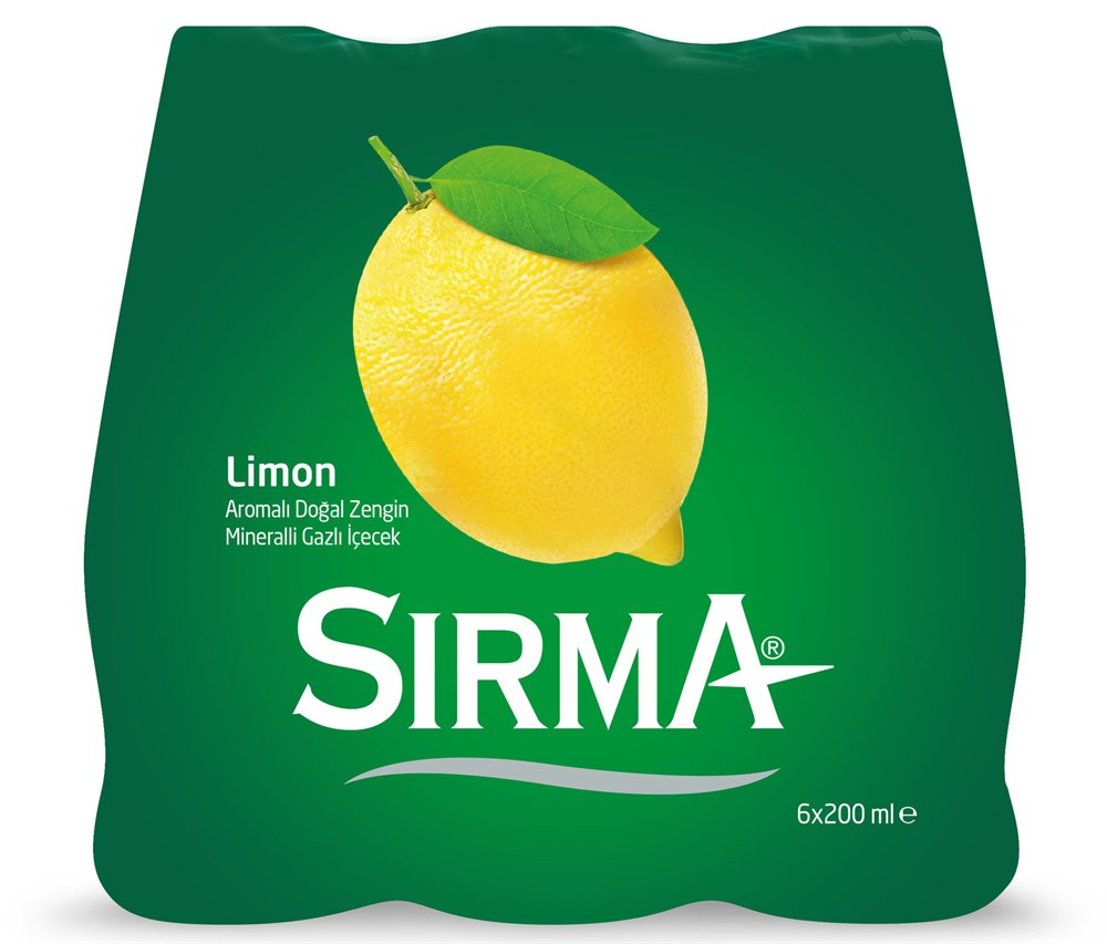 SIRMA MADEN SUYU LİMON 6 LI