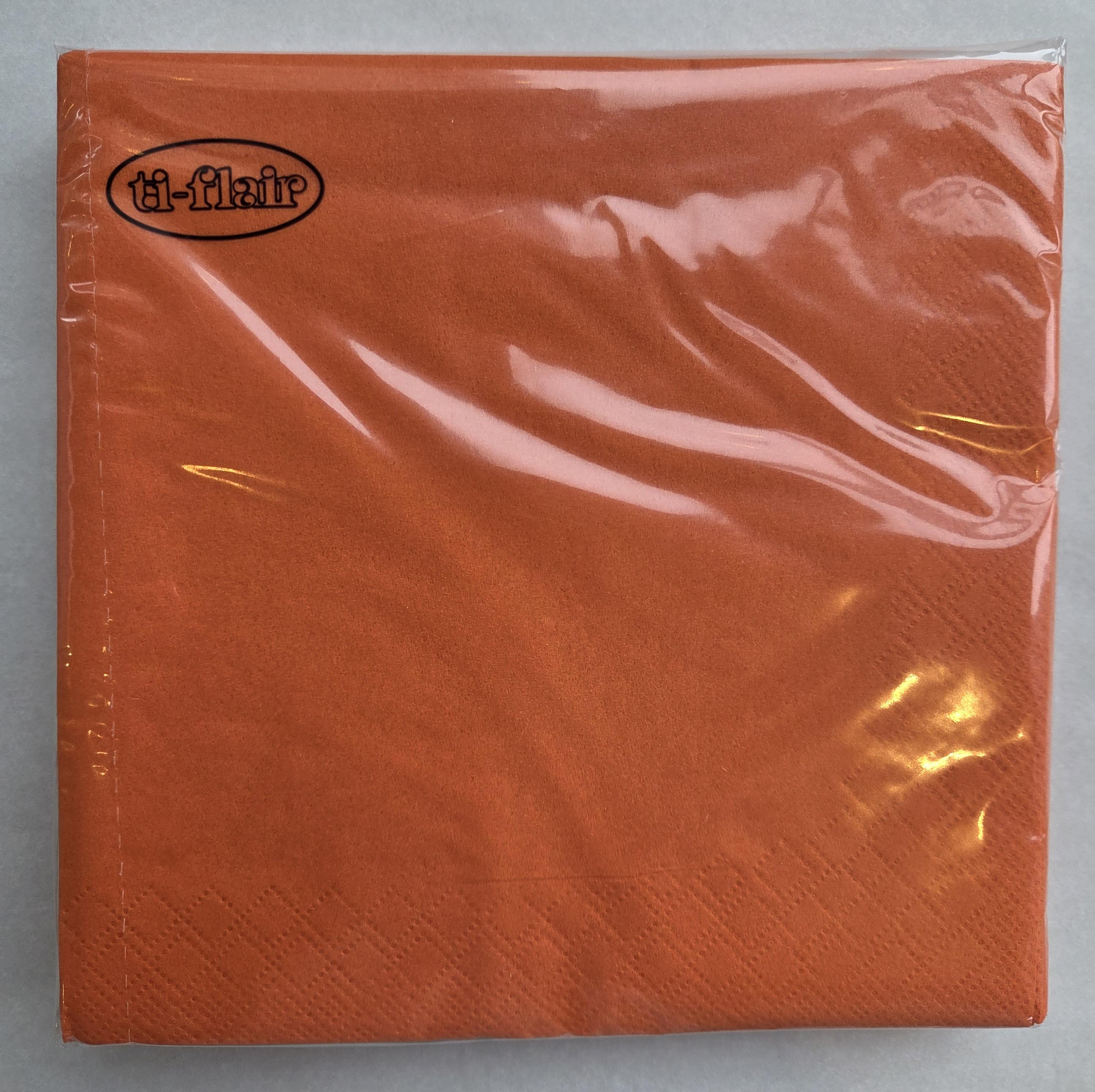 Tİ-FLAİR PEÇETE TURUNCU 33X33