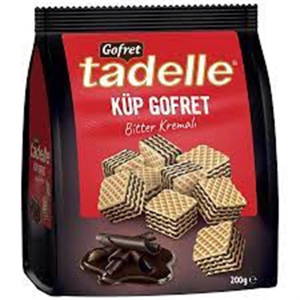 TADELLE KÜP BİTTER GOFRET 200GR.