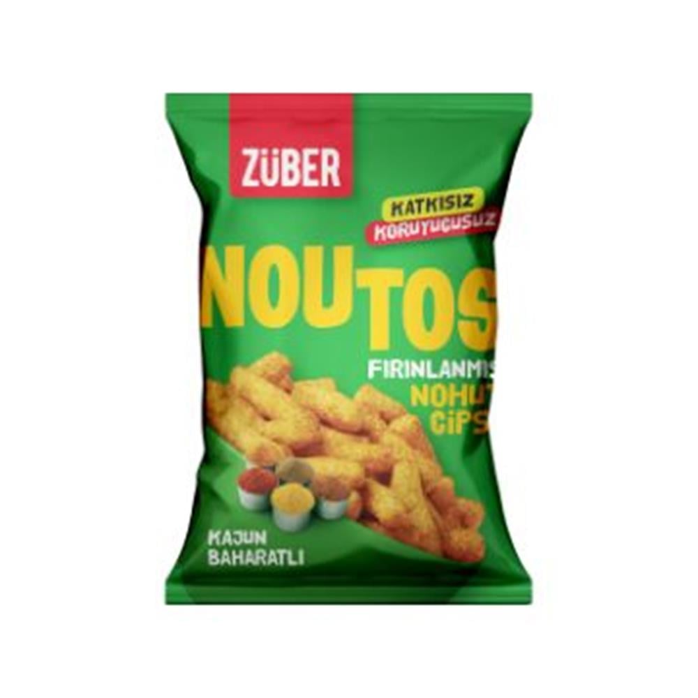 ZÜBER NOHUT CİPSİ KAJUN BAHR.55GR