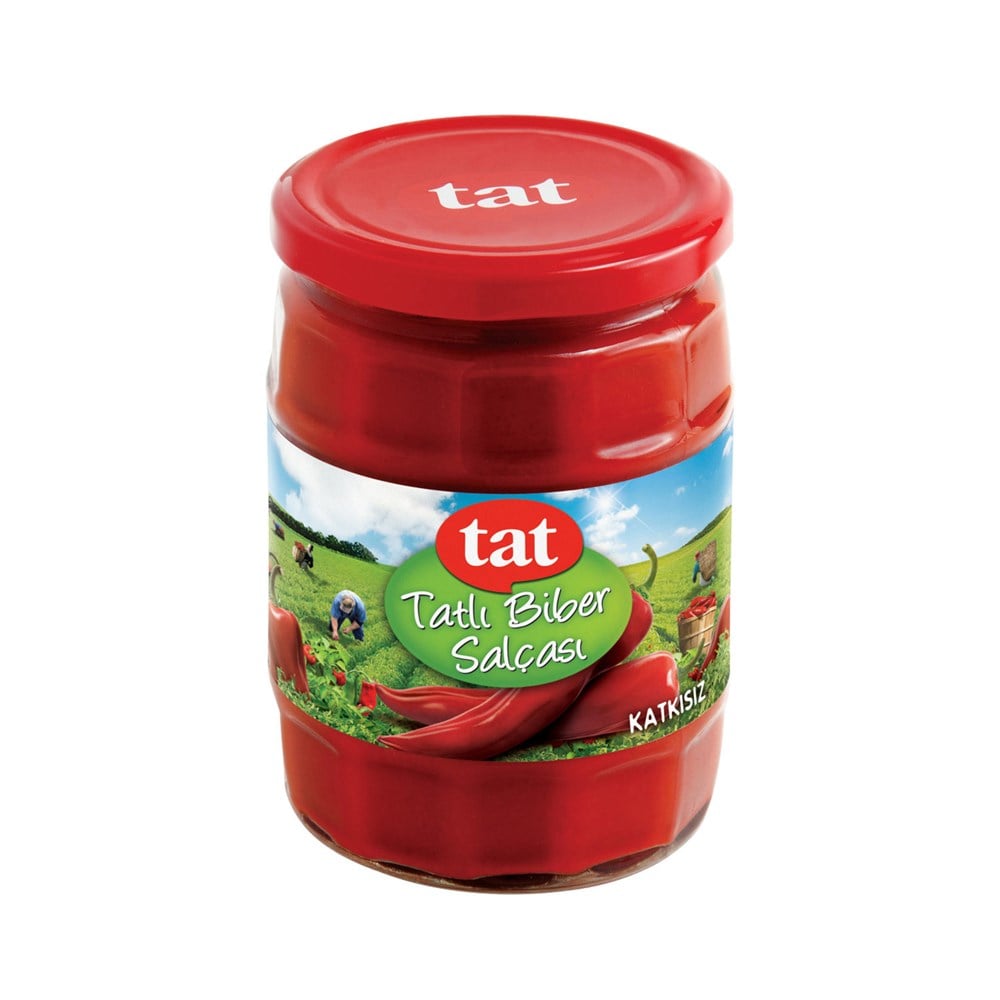 TAT BİBER SALCASI 550 GR.