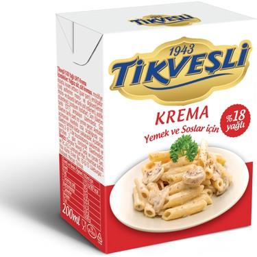 TİKVEŞLİ KREMA Y.YAĞLI 200 ML.