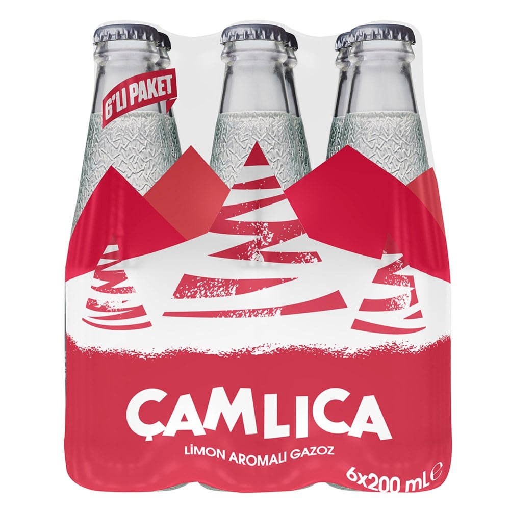 ÜLKER ÇAMLICA GAZOZ 6*200ML