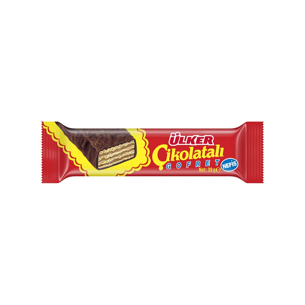 ÜLKER ÇİKOLATALI GOFRET 39GR