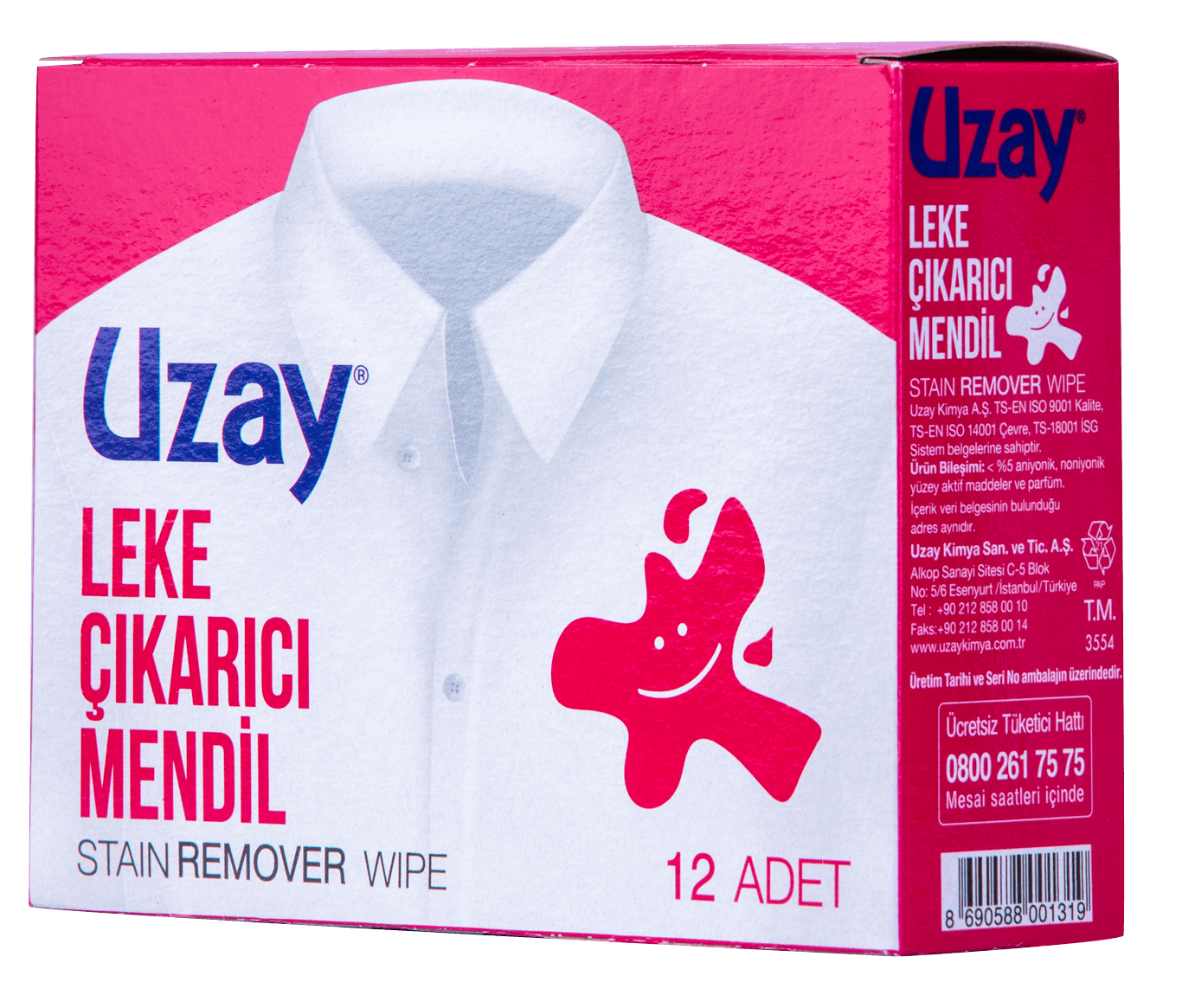UZAY LEKE ÇIKARICI MENDİL