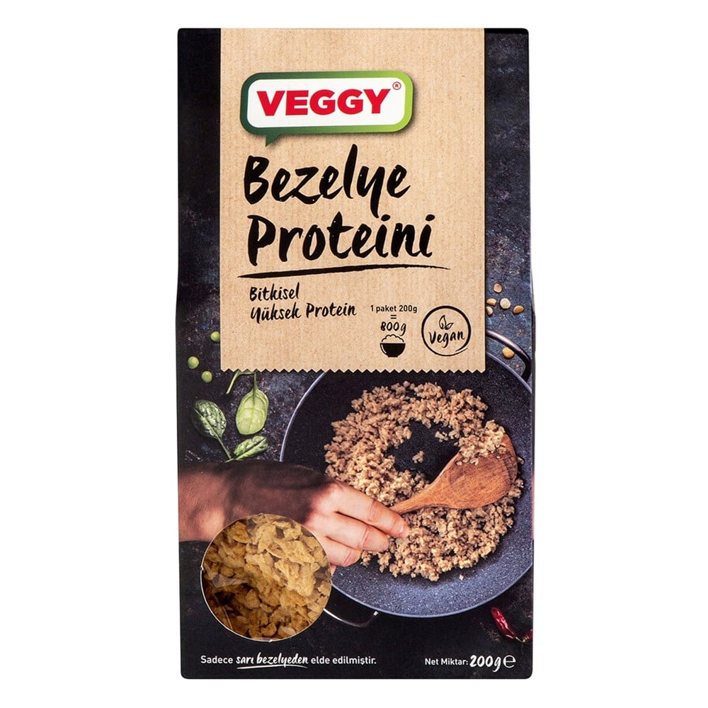 VEGGY VEGAN BEZELYE PROTEİN 200GR
