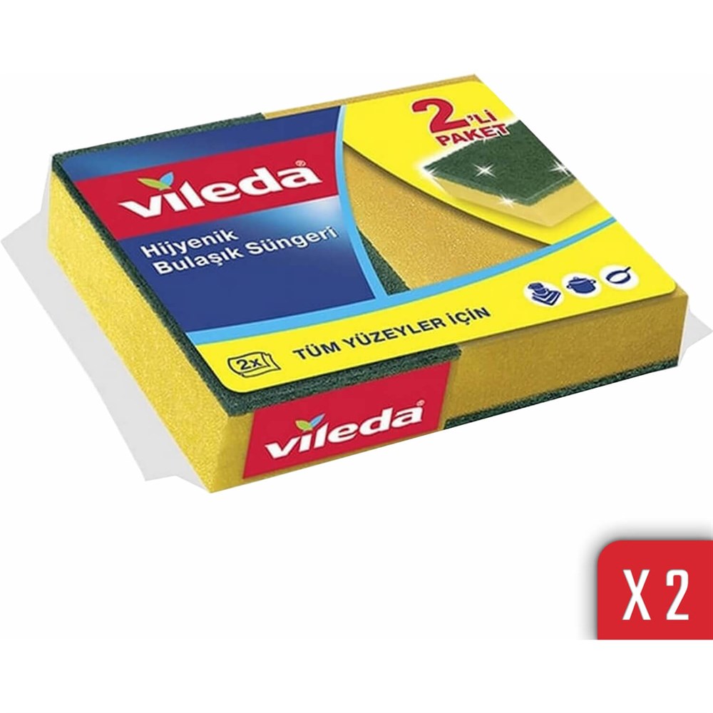 VİLEDA SÜNGER 2 Lİ DÜZ