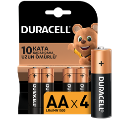DURACELL KALEM PİL 4 LÜ