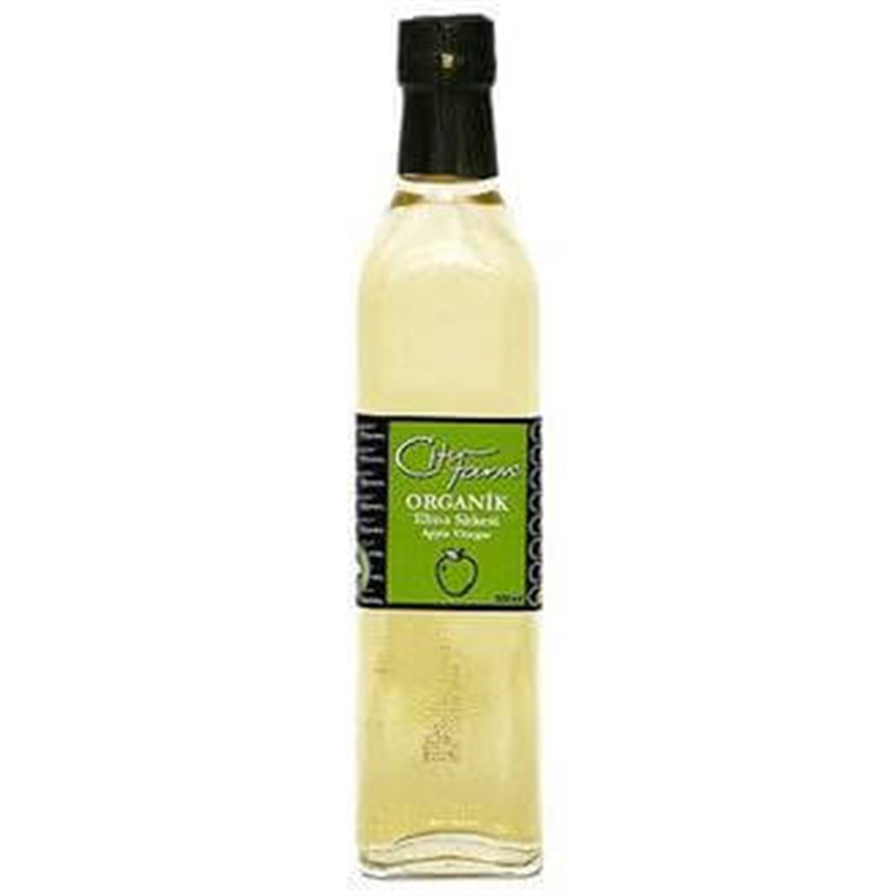 C.FARM ORG.ELMA SİRKE CAM 500ML