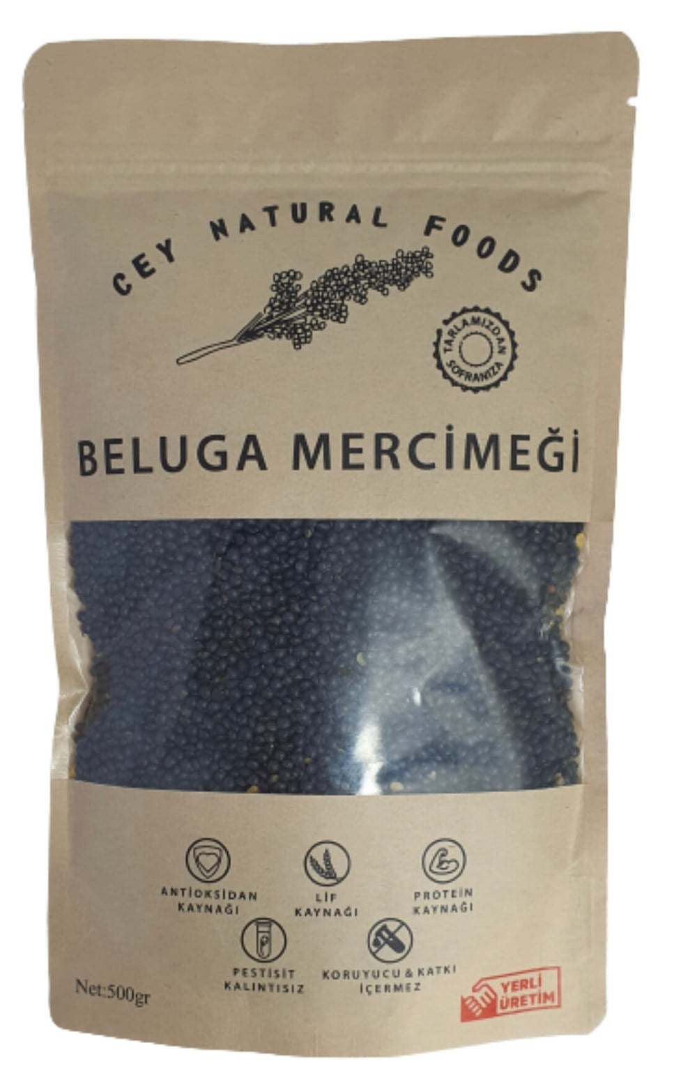 CEY NATURAL BELUGA MERCİMEĞİ 500GR