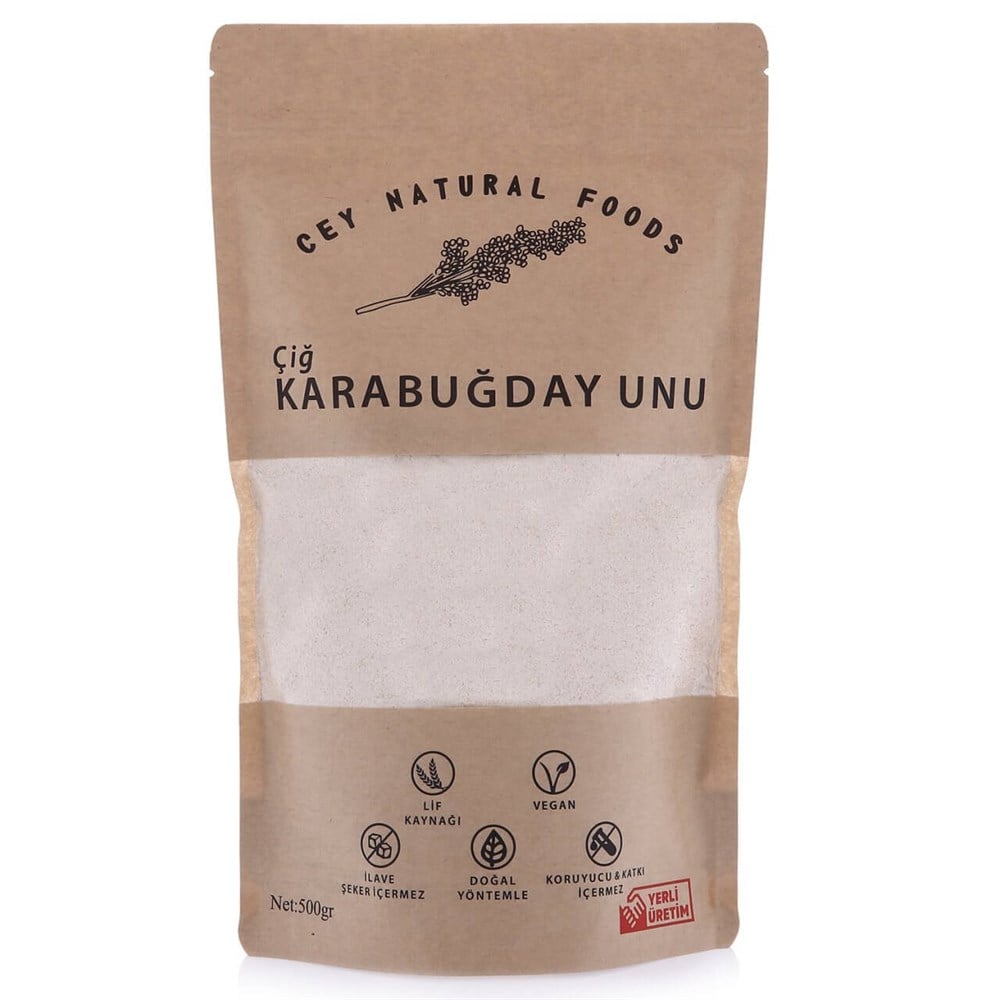 CEY NATURAL KARABUĞDAY UNU 500GR