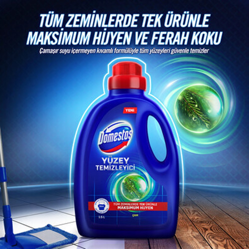 DOMESTOS YÜZEY TEM.ÇAM 1,5LT