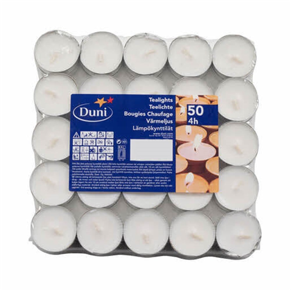 DUNİ TEALIGHT MUM 50 Lİ