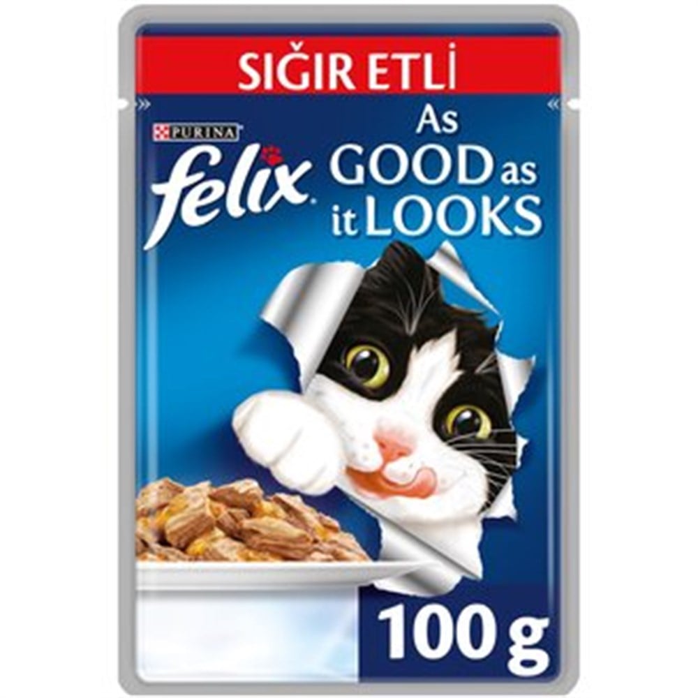 FELİX MAMA SIĞIR ETLİ 100GR