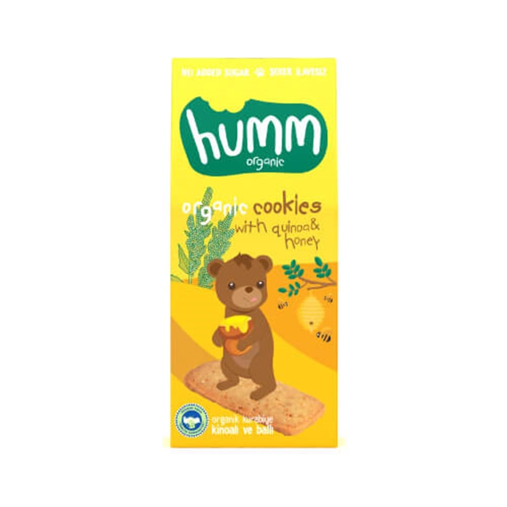 HUMM ORG.KİNOA-BALLI KURABİYE 55GR