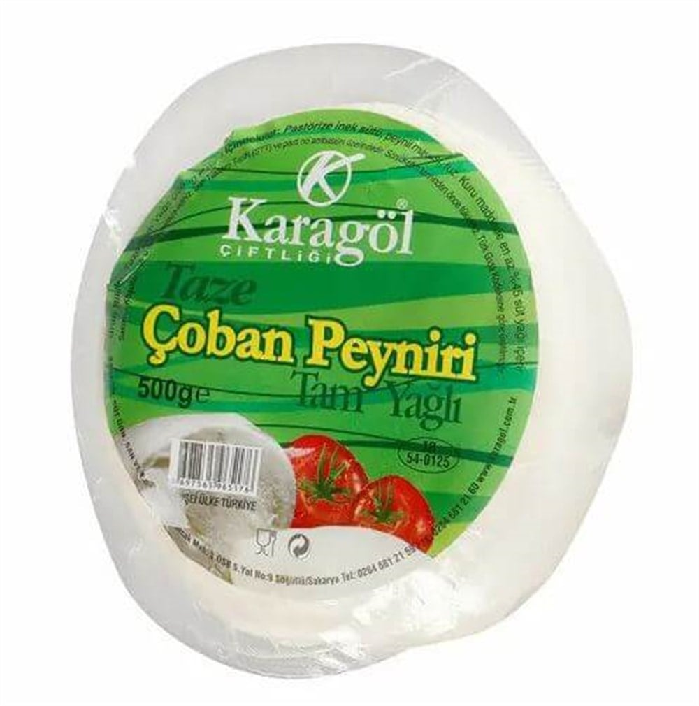 KARAGÖL ÇOBAN PEYNİRİ 500GR               