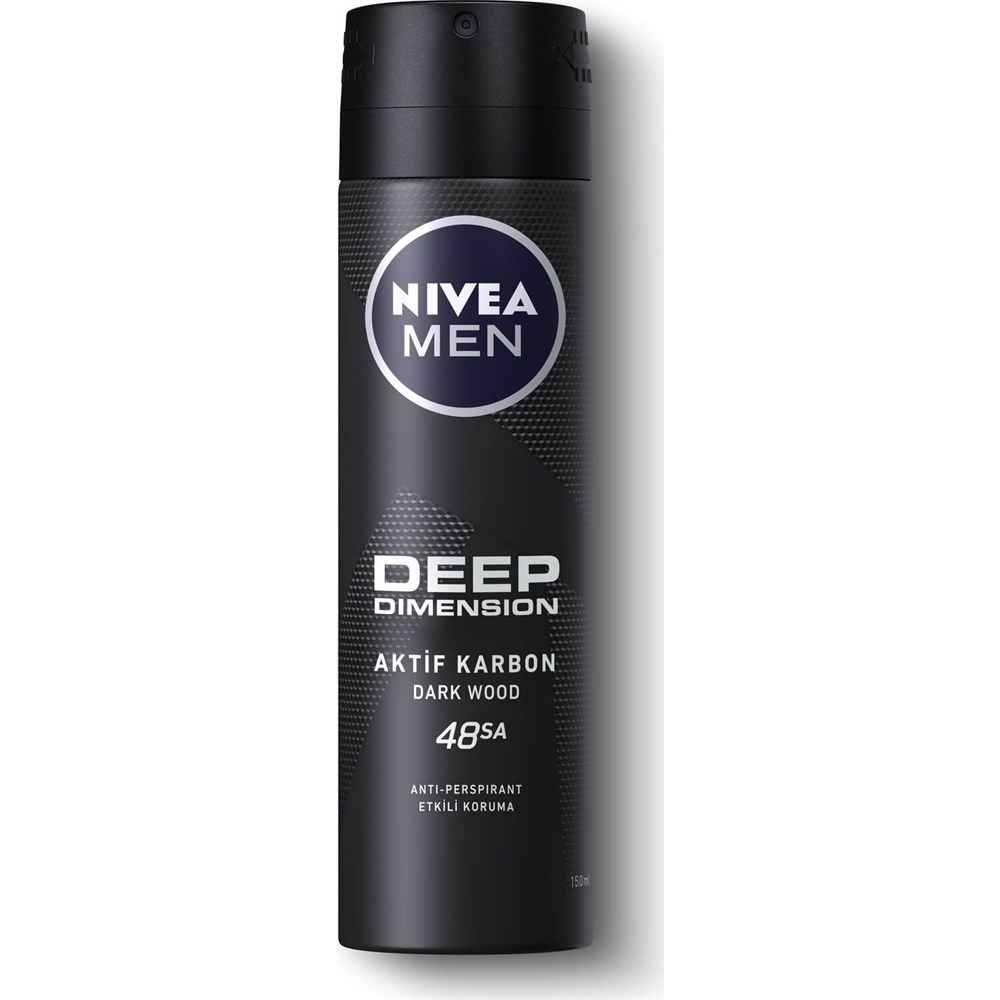 NIVEA MEN DEO.DEEP DIM.DARK WOOD 150ML