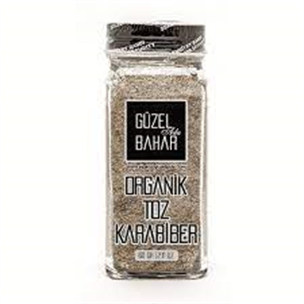 ORGANİK TOZ KARABİBER 60GR