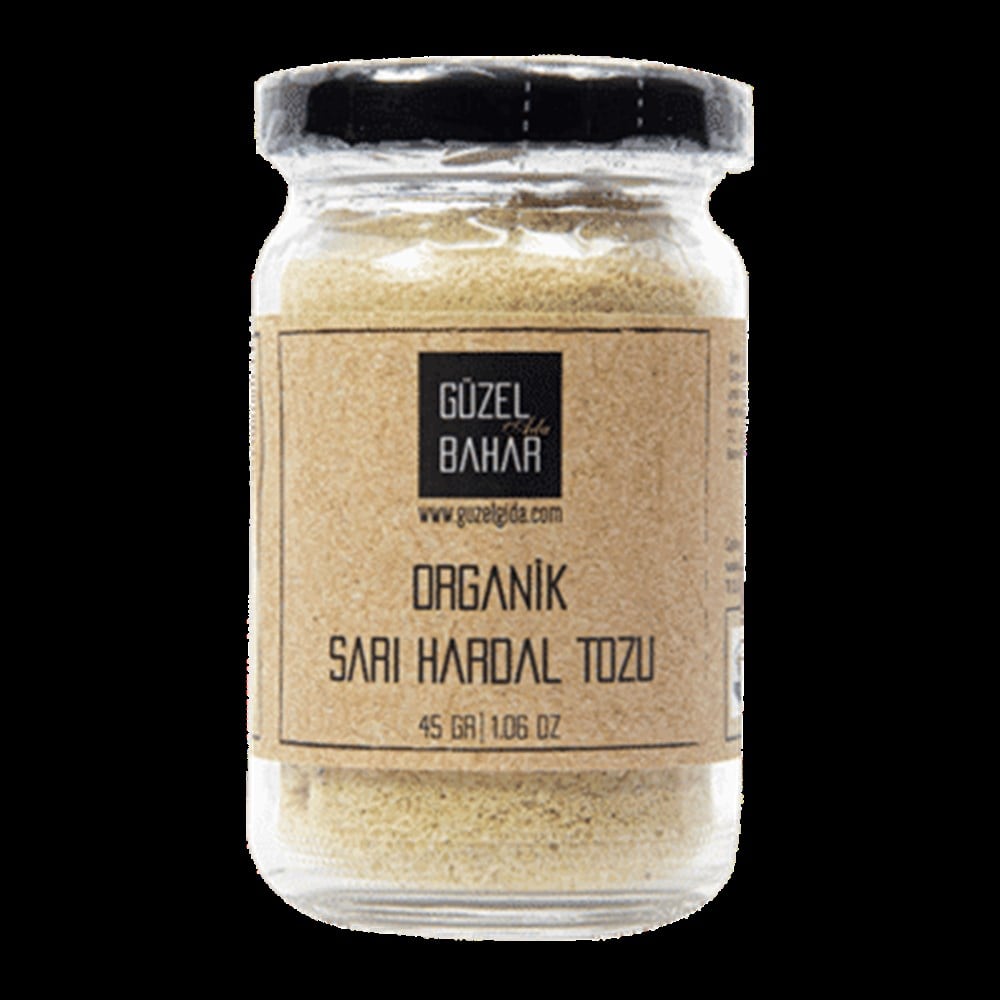 ORGANİK TOZ SARI HARDAL 45GR